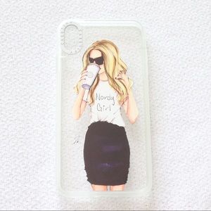 Casetify Coffee Girl iPhone XS Max Phone Case